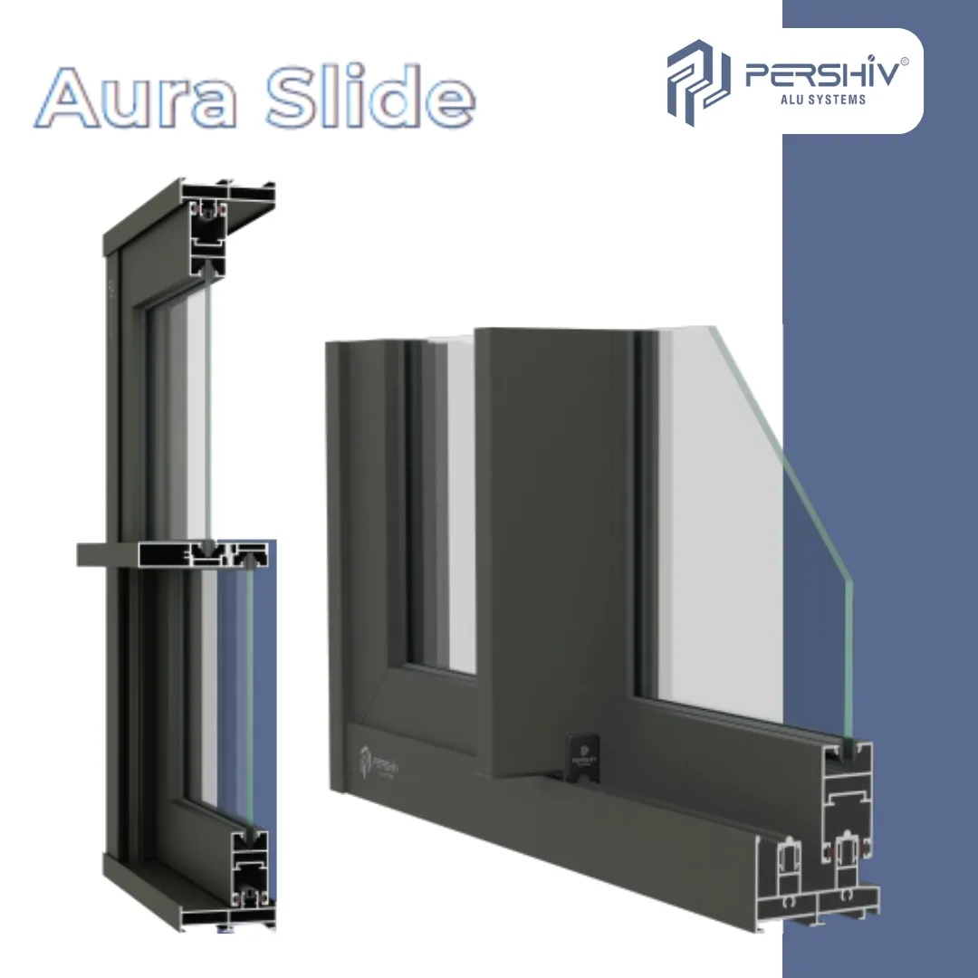 Aura Slide Aluminium Window image